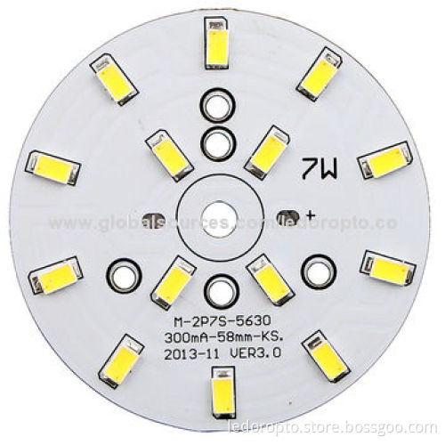 LED 7W ODM 5,630/2,835/3,014/5,050SMD Module, Lightweight and Easy Assembly Process